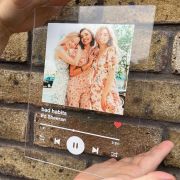 acrylic song plaque