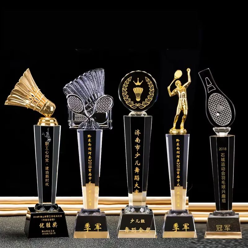 badminton tournament trophy