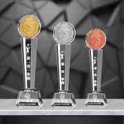 badminton trophy design