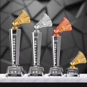 badminton trophy design