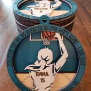 basketball medallions
