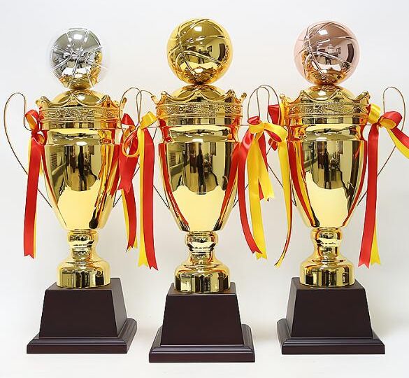 big basketball trophies