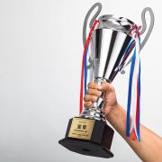 big football trophy