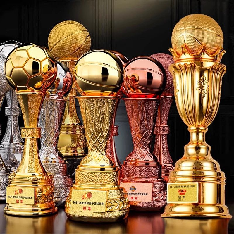 big soccer trophy