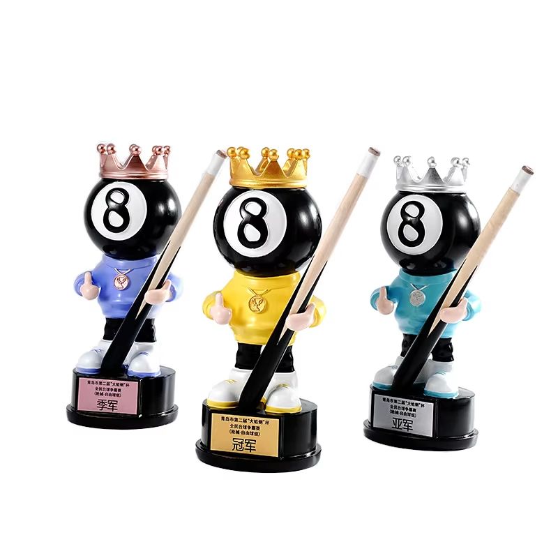 billiard trophy designs