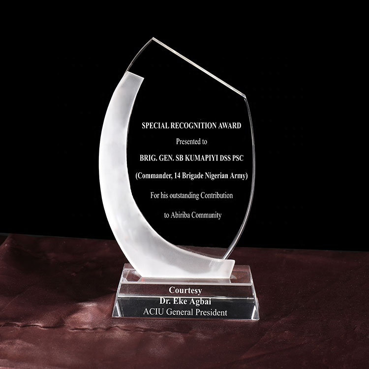 blank crystal awards​
