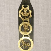 brass horse medallions