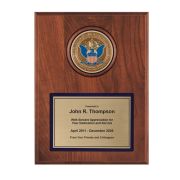 brass medallion