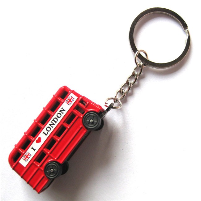 cat bus keychain