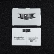 copper metal business card​
