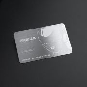 copper metal business card​