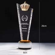 crown and trophy