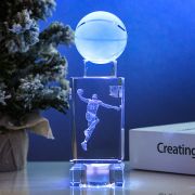 crystal basketball trophies