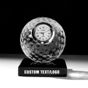 crystal golf trophy