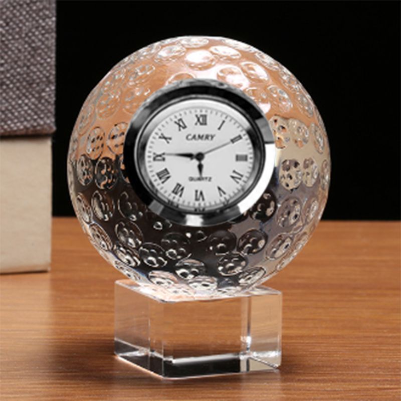 crystal golf trophy