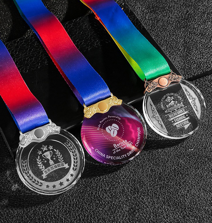 crystal medals​