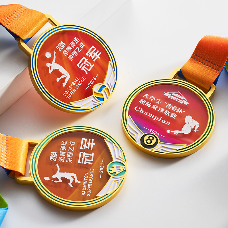 crystal olympic medals​