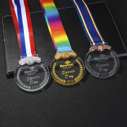 crystal olympic medals​
