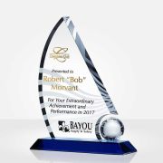 crystal trophies