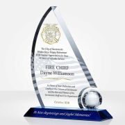 crystal trophies