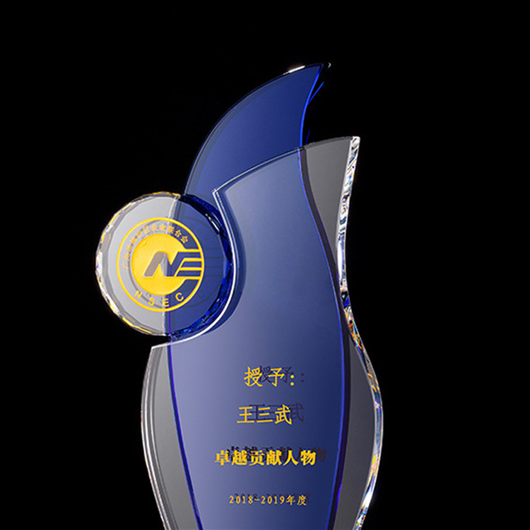 crystal trophies and awards