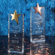 crystal trophy awards