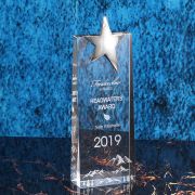 crystal trophy awards