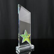 crystal trophy custom