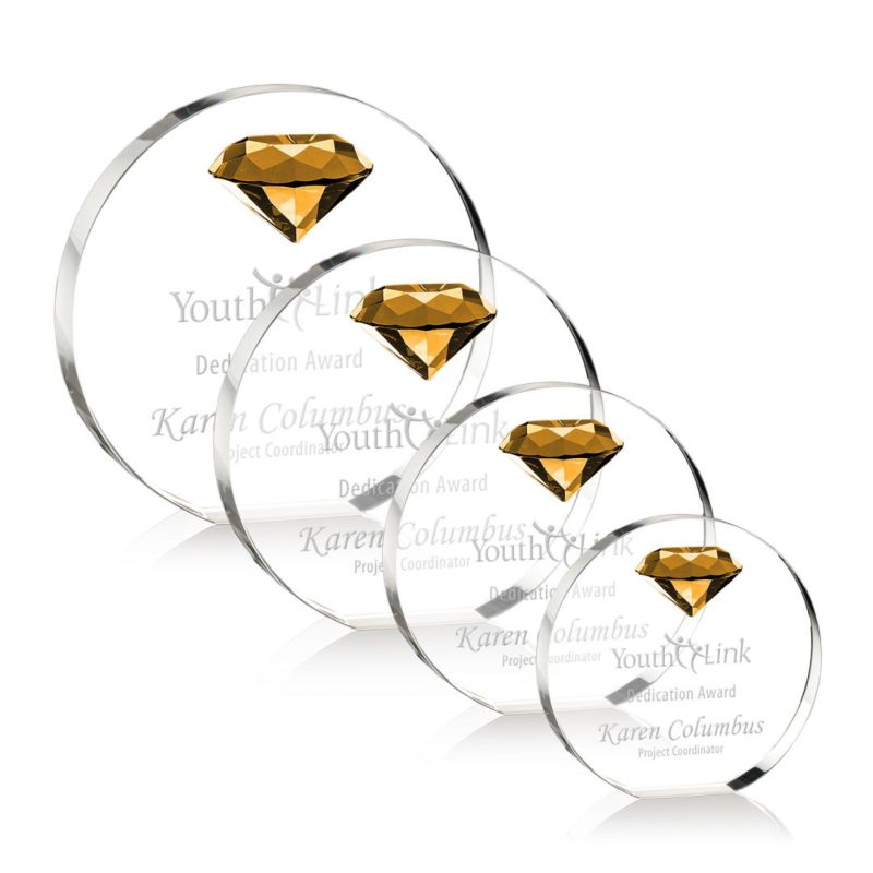 crystalline trophies