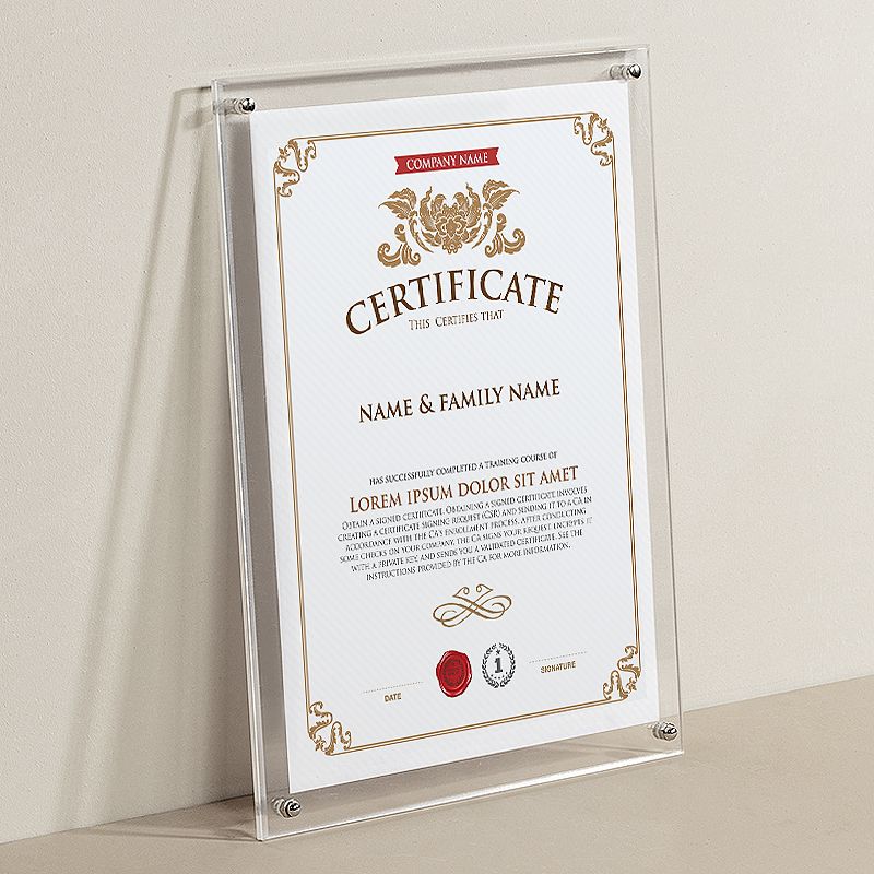 custom acrylic plaques​