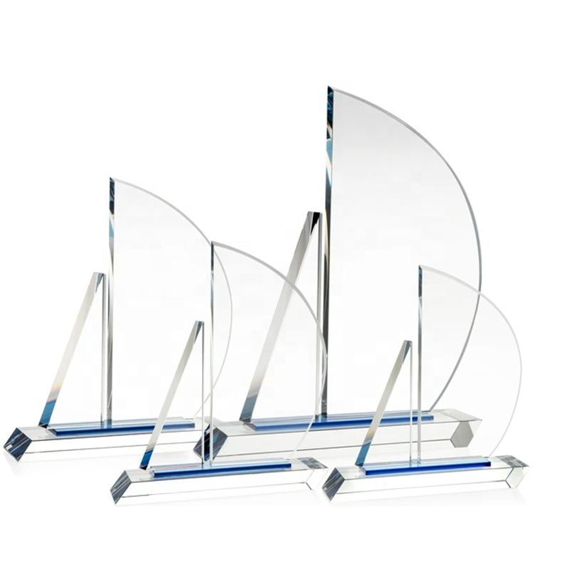 custom crystal award