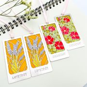 custom die cut bookmarks