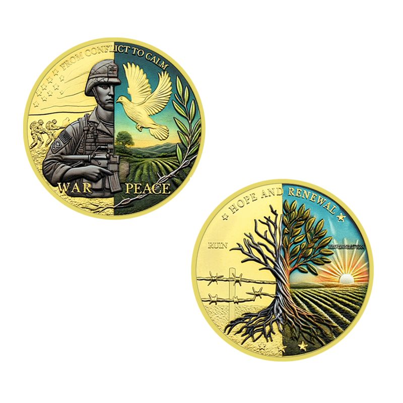 custom enamel coins