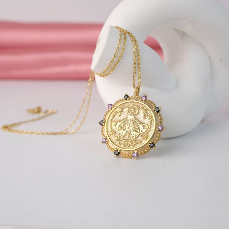 custom gold medallion