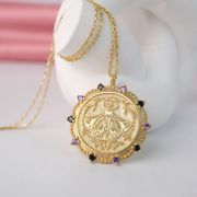 custom gold medallion