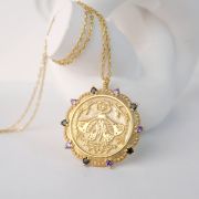 custom gold medallion