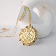 custom gold medallion