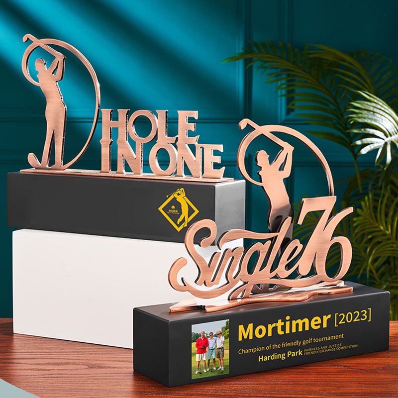 custom golf trophy​