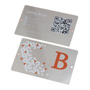 custom metal business cards
