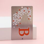 custom metal business cards
