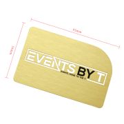 custom shape business cards