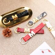 engraved leather keychain​