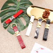 engraved leather keychain​