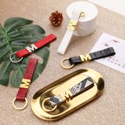 engraved leather keychain​