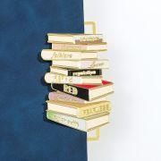 engraved metal bookmark