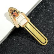 engraved metal bookmark