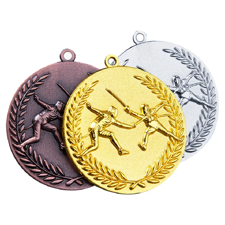 fencing gold medal​