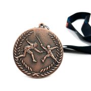 fencing gold medal​
