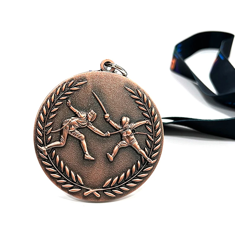 fencing gold medal​