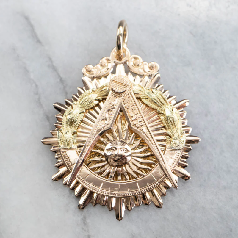 freemason medallion